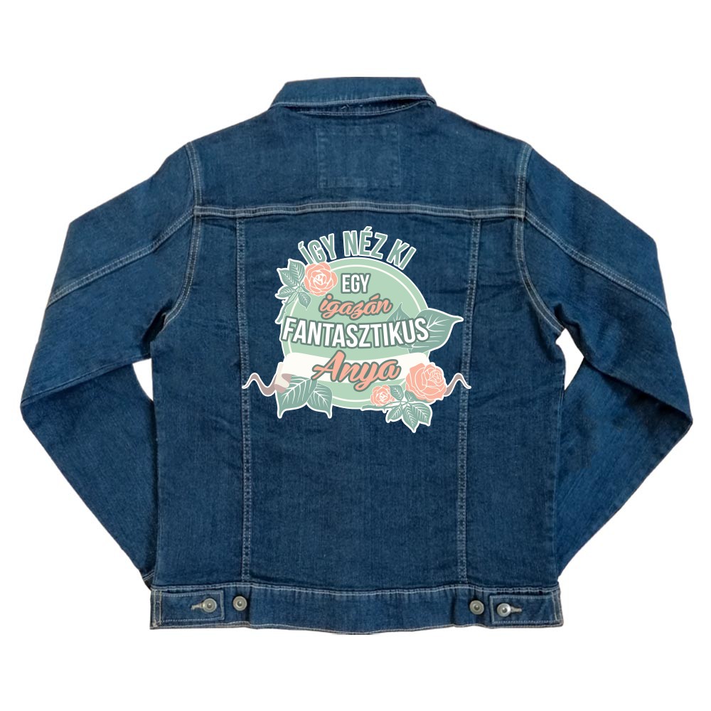 Fantasztikus Anya Unisex Farmerkabát