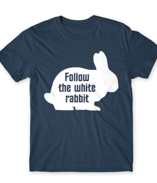 Follow the white rabbit Póló - Ha The Matrix rajongó ezeket a pólókat tuti imádni fogod!