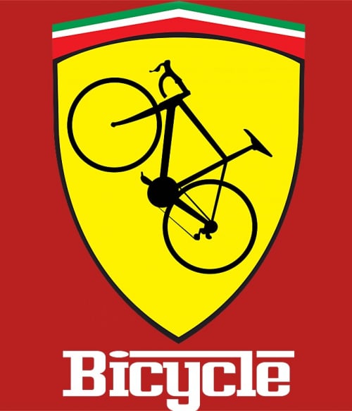 Bicycle Ferrari Biciklis Pólók, Pulóverek, Bögrék - Szabadidő