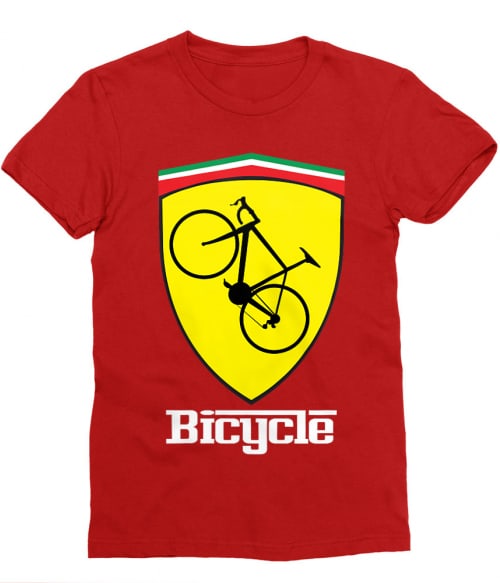 Bicycle Ferrari Póló - Ha Bicycle rajongó ezeket a pólókat tuti imádni fogod!