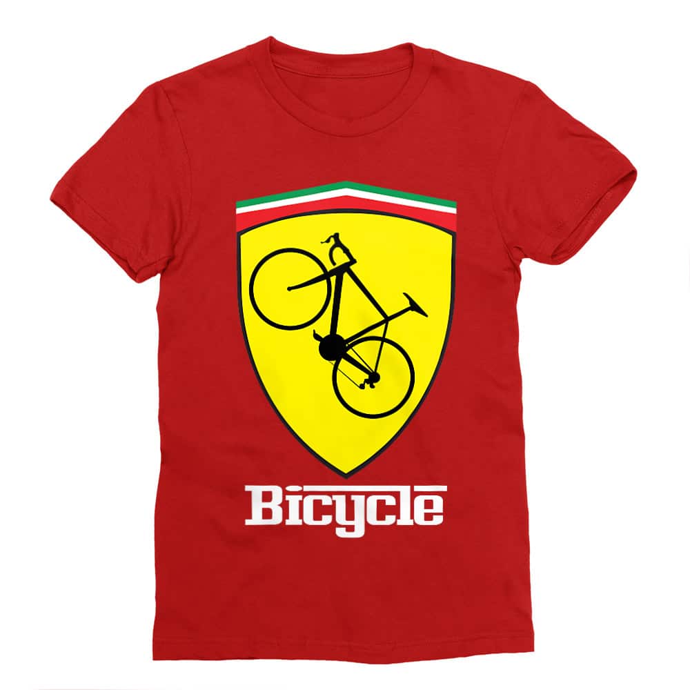 Bicycle Ferrari Férfi Testhezálló Póló