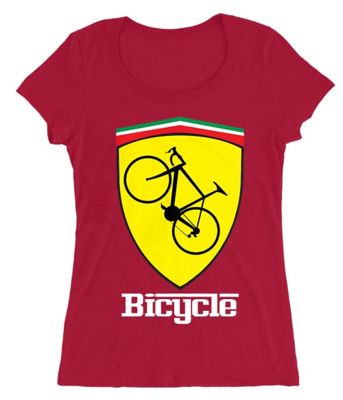 Bicycle Ferrari Póló - Ha Bicycle rajongó ezeket a pólókat tuti imádni fogod!
