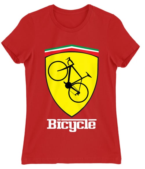 Bicycle Ferrari Sport Női Póló - Szabadidő
