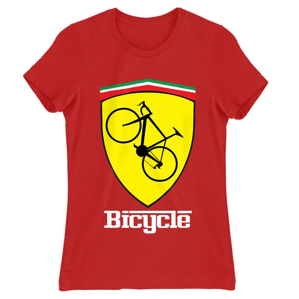 Bicycle Ferrari Női Póló