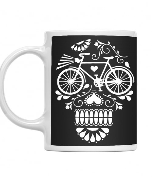 Bicycle Skull Biciklis Bögre - Szabadidő
