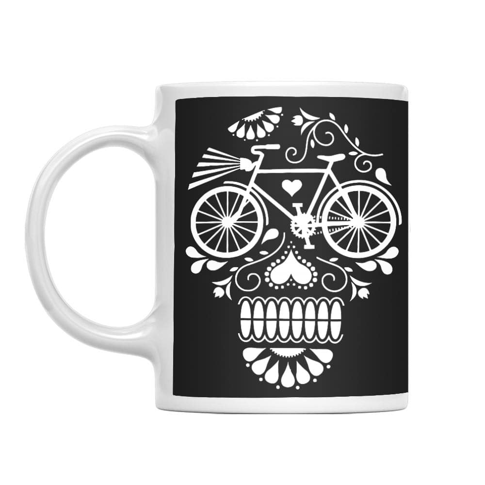 Bicycle Skull Bögre