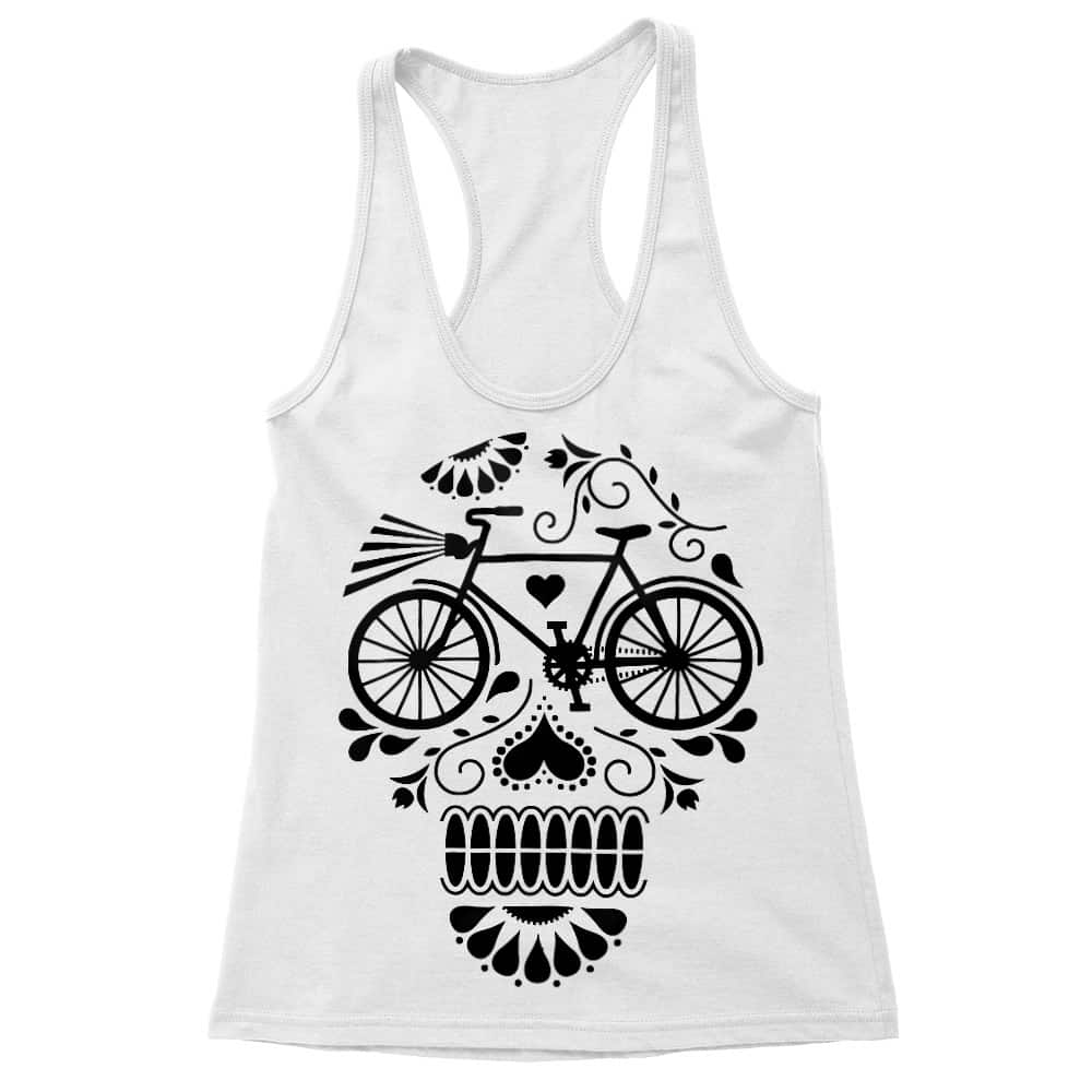 Bicycle Skull Női Trikó
