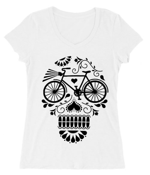 Bicycle Skull Póló - Ha Bicycle rajongó ezeket a pólókat tuti imádni fogod!