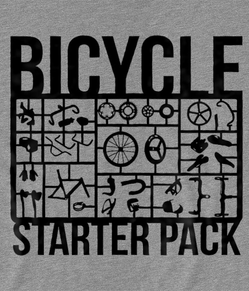 Bicycle Starter Pack Biciklis Biciklis Biciklis Pólók, Pulóverek, Bögrék - Szabadidő