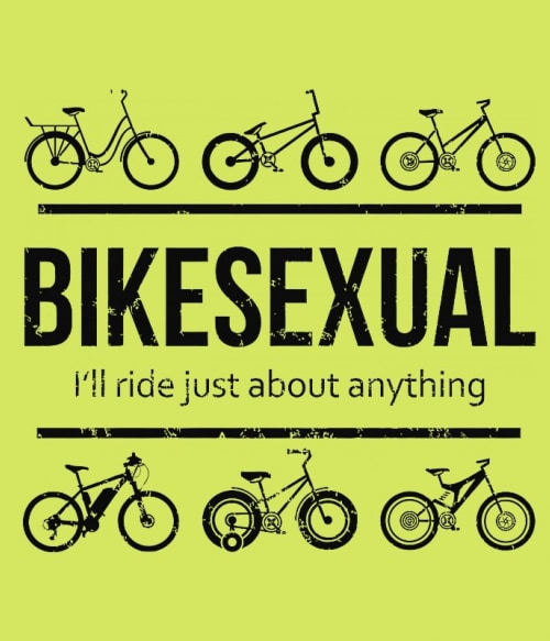 Bikesexual Biciklis Biciklis Biciklis Pólók, Pulóverek, Bögrék - Szabadidő