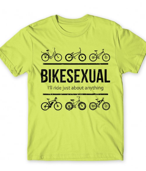 Bikesexual Biciklis Póló - Szabadidő