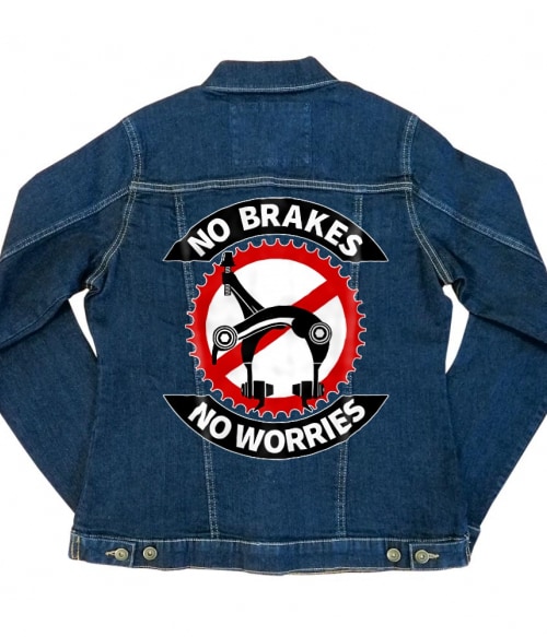 No Brakes No Worries Póló - Ha Bicycle rajongó ezeket a pólókat tuti imádni fogod!