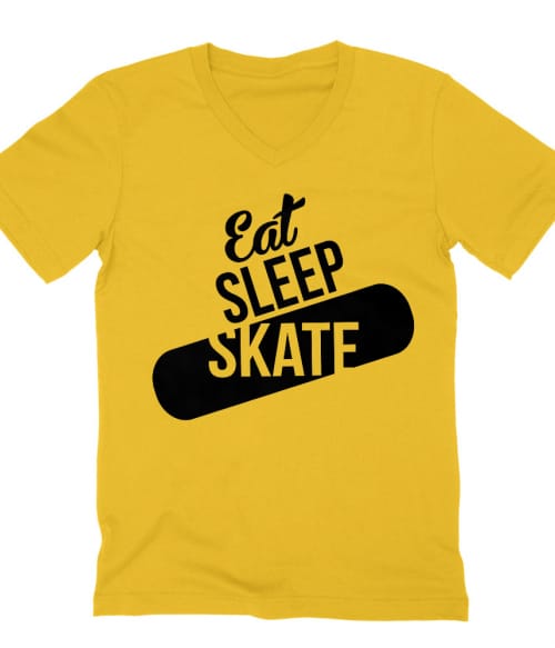 Eat Sleep Skate Póló - Ha Skateboard rajongó ezeket a pólókat tuti imádni fogod!