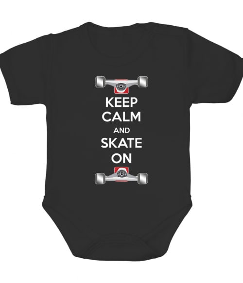 Keep Calm and Skate On Póló - Ha Skateboard rajongó ezeket a pólókat tuti imádni fogod!