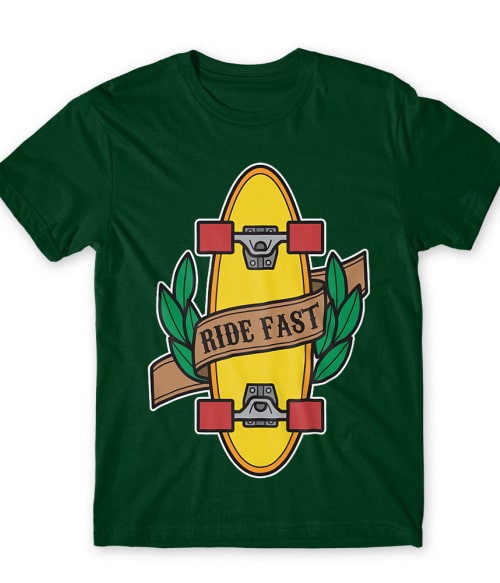 Ride Fast Póló - Ha Skateboard rajongó ezeket a pólókat tuti imádni fogod!