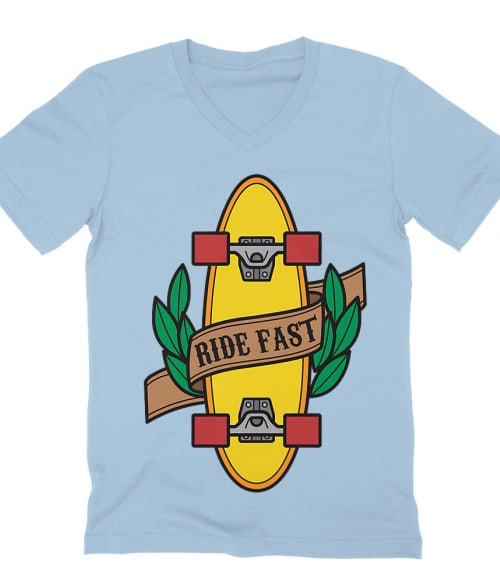 Ride Fast Póló - Ha Skateboard rajongó ezeket a pólókat tuti imádni fogod!