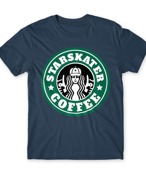 Starskater Coffee Póló - Ha Skateboard rajongó ezeket a pólókat tuti imádni fogod!