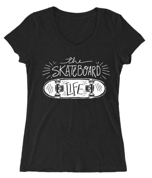 The Skateboard Life Póló - Ha Skateboard rajongó ezeket a pólókat tuti imádni fogod!
