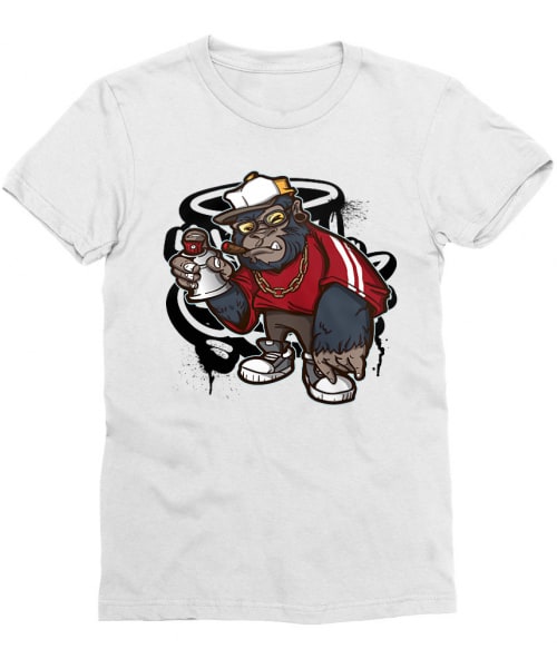 Hip Hop Gorilla graffiti Póló - Ha Graffiti rajongó ezeket a pólókat tuti imádni fogod!
