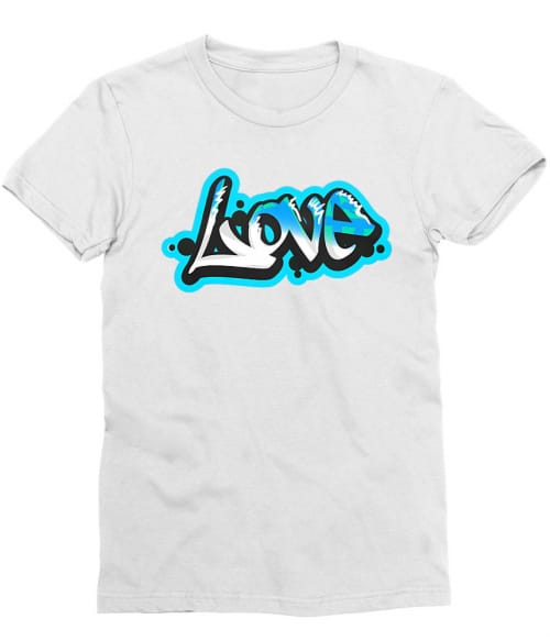 Love tag Póló - Ha Graffiti rajongó ezeket a pólókat tuti imádni fogod!