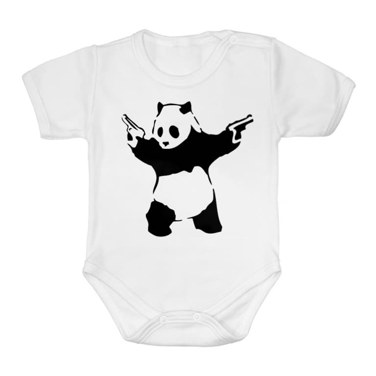 Panda with guns