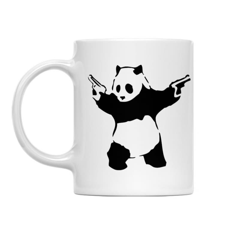 Panda with guns