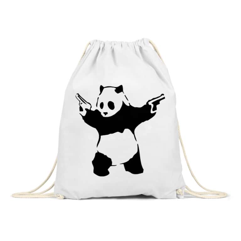 Panda with guns