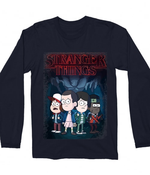 Stranger Gravity Falls Póló - Ha Stranger Things rajongó ezeket a pólókat tuti imádni fogod!