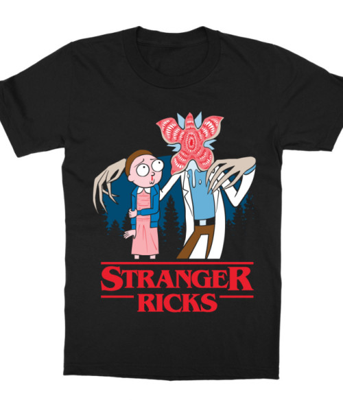 Stranger Ricks Sorozatos Gyerek Póló - Stranger Things