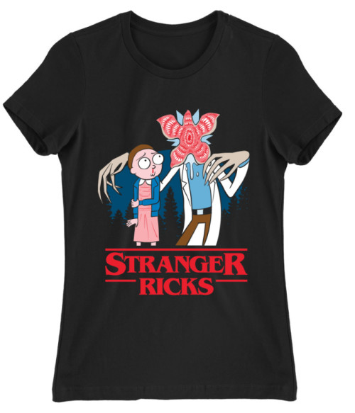 Stranger Ricks Sorozatos Női Póló - Stranger Things
