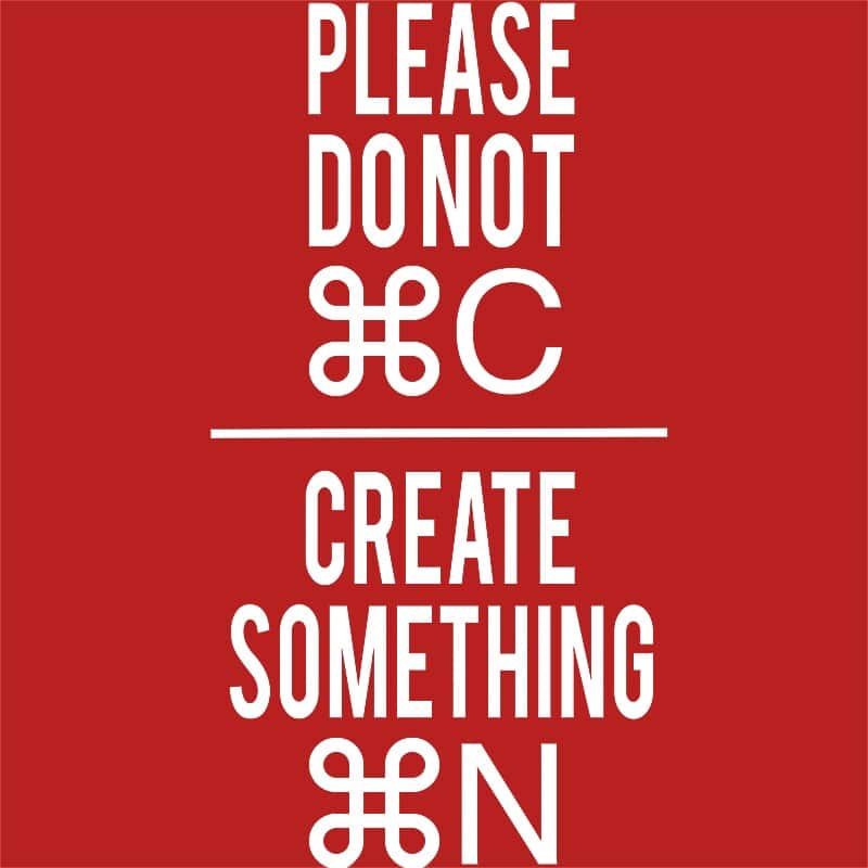Create something new