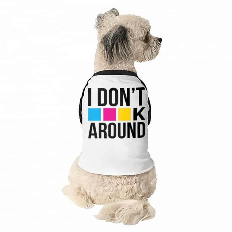 I don't CMYK around