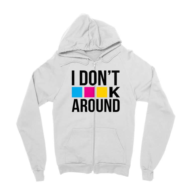 I don't CMYK around