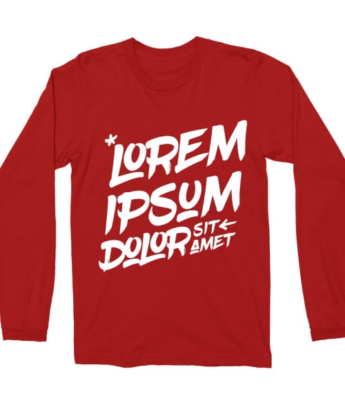 Lorem ipsum Póló - Ha Graphic Designer rajongó ezeket a pólókat tuti imádni fogod!