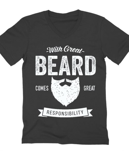 With Great Beard Póló - Ha Beard rajongó ezeket a pólókat tuti imádni fogod!