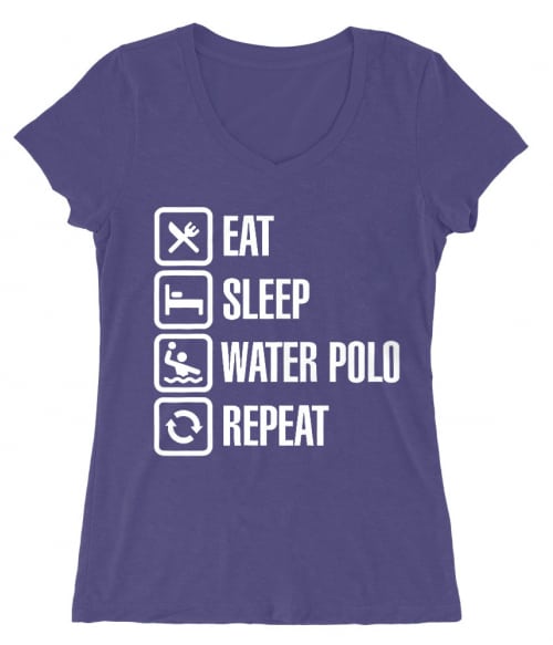 Eat Sleep Water polo Póló - Ha Water polo rajongó ezeket a pólókat tuti imádni fogod!