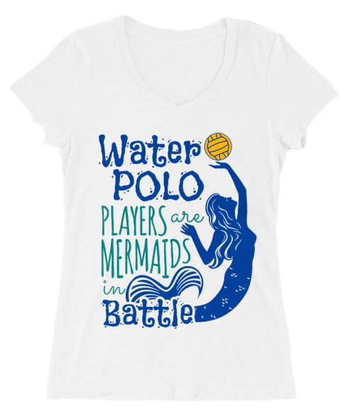 Water polo mermaid Póló - Ha Water polo rajongó ezeket a pólókat tuti imádni fogod!