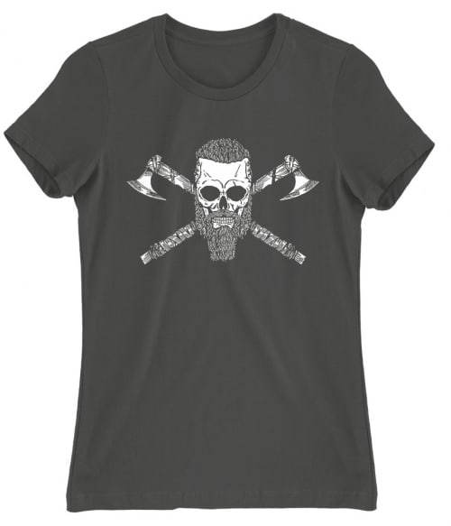 Viking skull Póló - Ha Vikings rajongó ezeket a pólókat tuti imádni fogod!