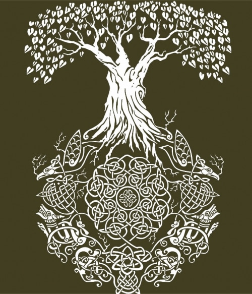 Viking tree Kultúra Pólók, Pulóverek, Bögrék - Viking