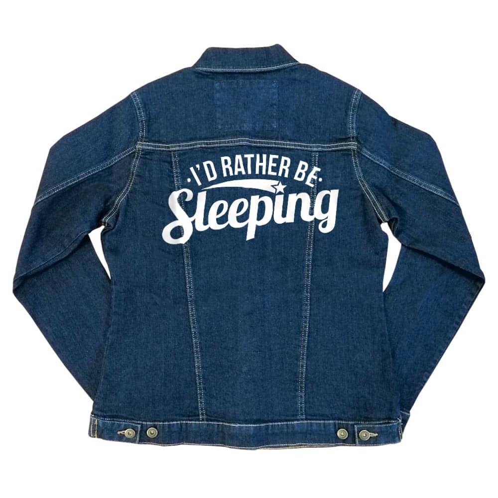 I'd reather be sleeping Női Farmerkabát