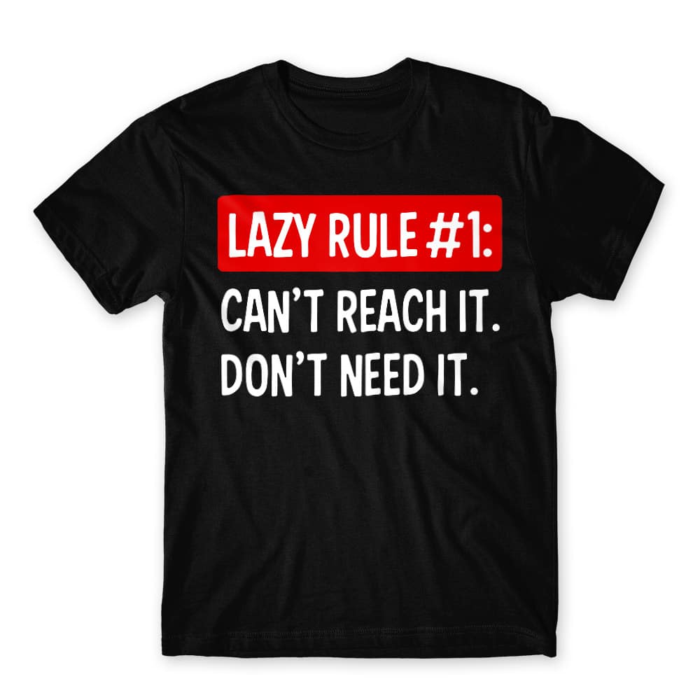 Lazy rule #1 Férfi Póló