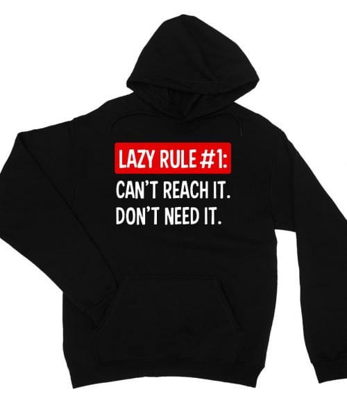 Lazy rule #1 Lustaság Pulóver - Személyiség