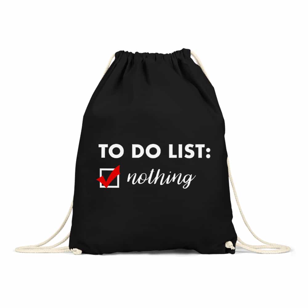 To do list Tornazsák