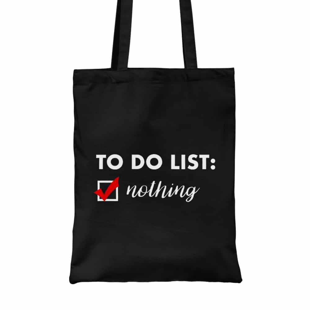 To do list Vászontáska