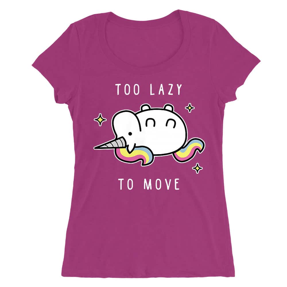 Too lazy to move Női O-nyakú Póló