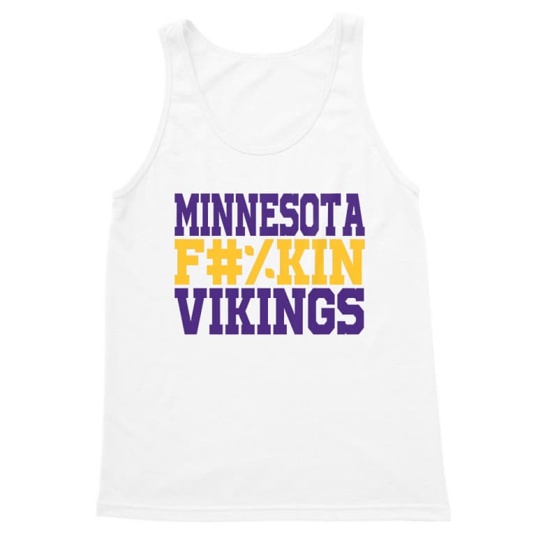 Minnesota fuckin vikings - Men's Tank Top