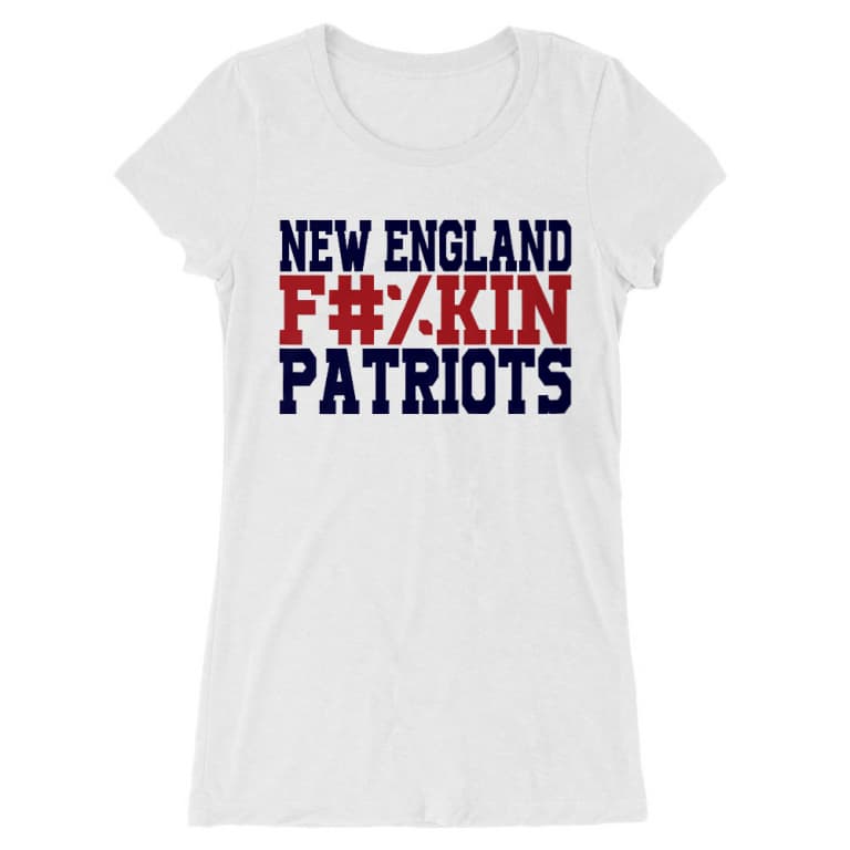 New England fuckin patriots - Női Hosszított Póló