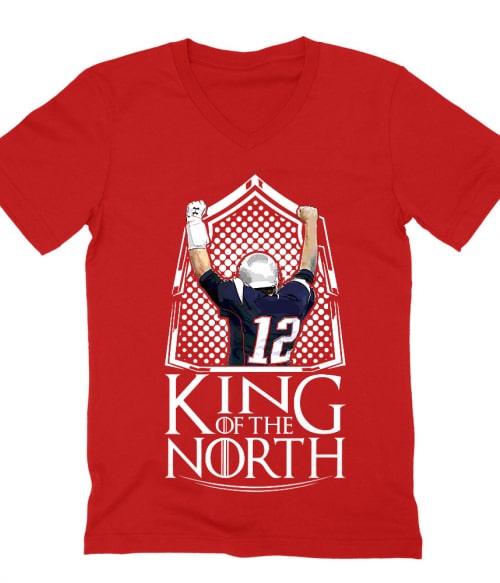 Patriots king of the north Póló - Ha American Football rajongó ezeket a pólókat tuti imádni fogod!