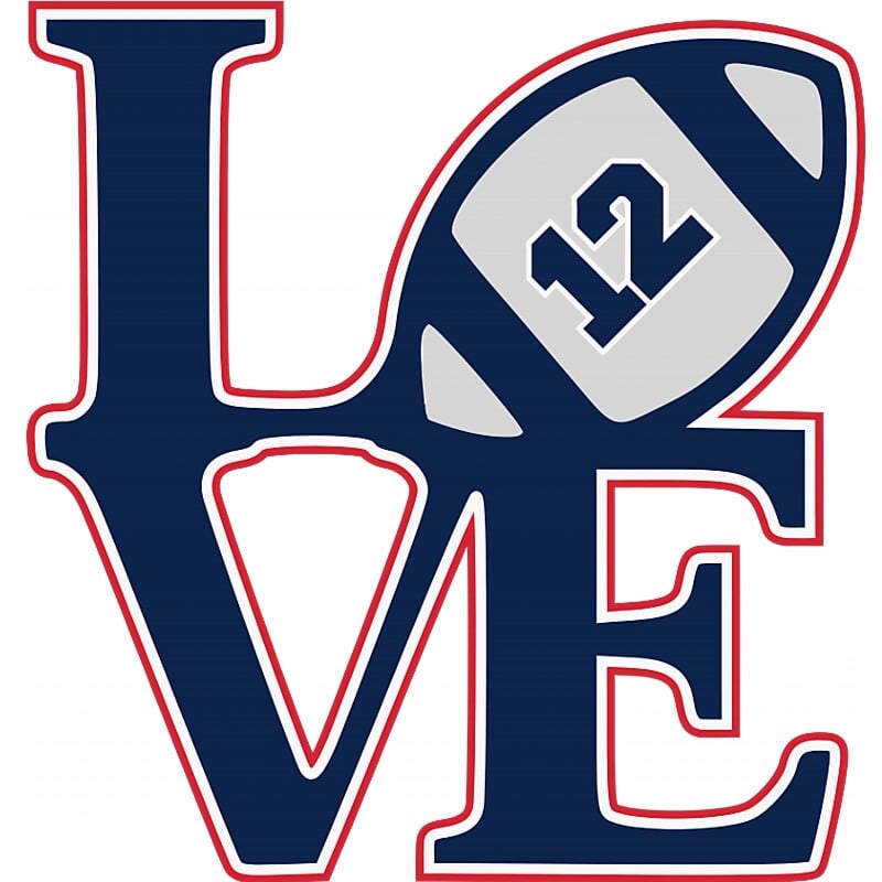 Patriots love - Design preview