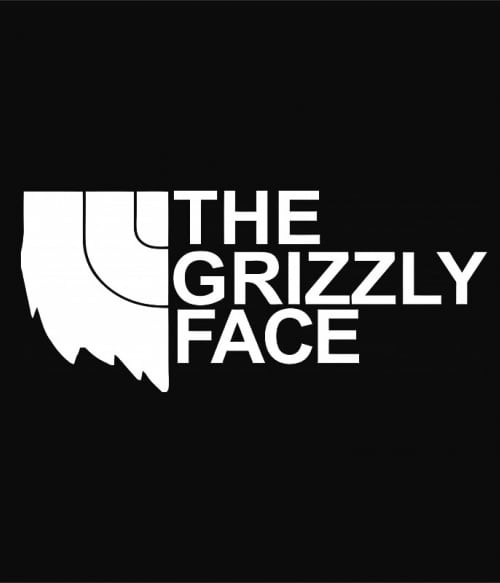 The grizzly face Szakállas Pólók, Pulóverek, Bögrék - Szakállas